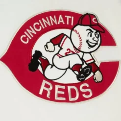 Men Mitchell & Ness T-Shirts & Tops-Color Blocked S/S Tee Cincinnati Reds