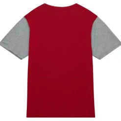 Men Mitchell & Ness T-Shirts & Tops-Color Blocked Ss Tee Cincinnati Reds