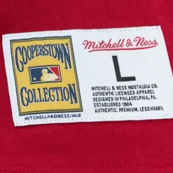 Men Mitchell & Ness T-Shirts & Tops-Color Blocked Ss Tee Cincinnati Reds