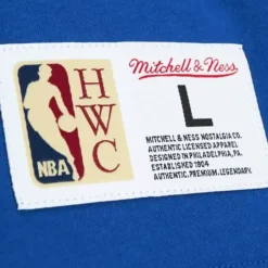 Men Mitchell & Ness T-Shirts & Tops-Color Blocked Ss Tee Detroit Pistons