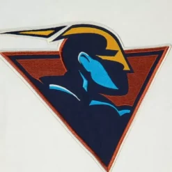 Men Mitchell & Ness T-Shirts & Tops-Color Blocked S/S Tee Golden State Warriors