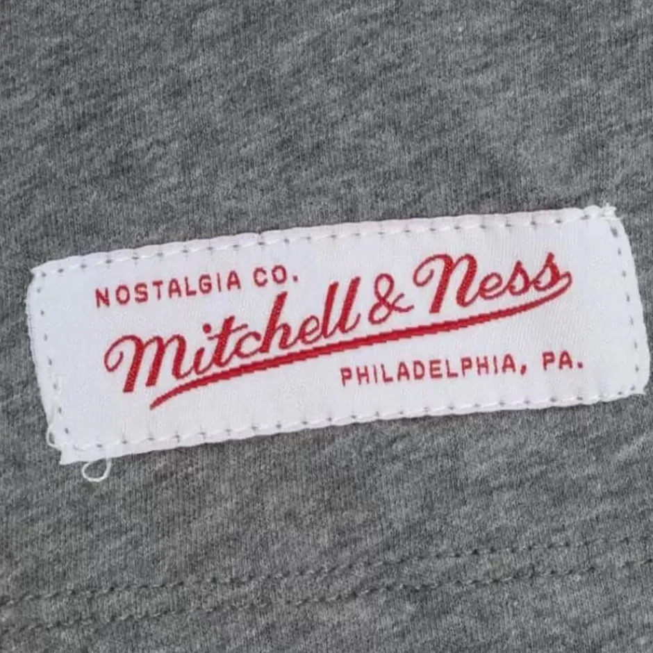 Men Mitchell & Ness T-Shirts & Tops-Color Blocked S/S Tee Grambling State University