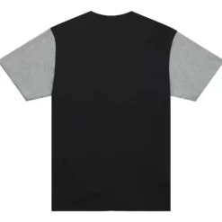 Men Mitchell & Ness T-Shirts & Tops-Color Blocked Ss Tee Grambling State University