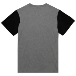 Men Mitchell & Ness T-Shirts & Tops-Color Blocked S/S Tee Houston Rockets