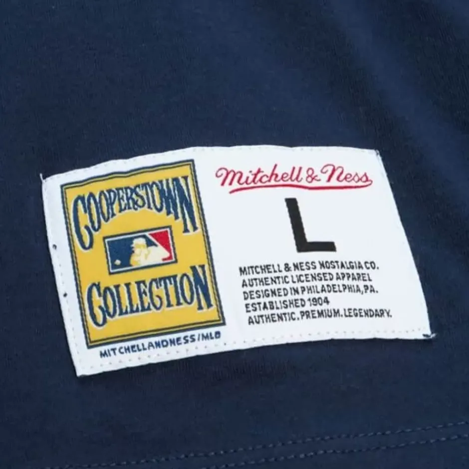 Men Mitchell & Ness T-Shirts & Tops-Color Blocked Ss Tee Houston Astros