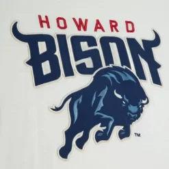 Men Mitchell & Ness T-Shirts & Tops-Color Blocked S/S Tee Howard University