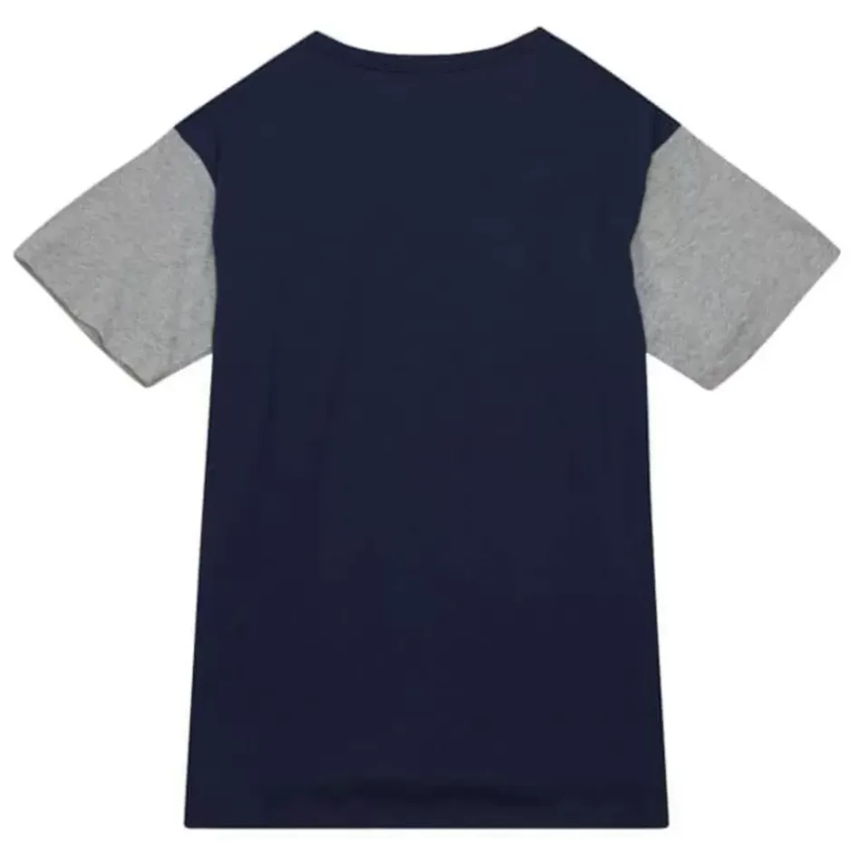 Men Mitchell & Ness T-Shirts & Tops-Color Blocked Ss Tee Howard University