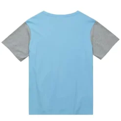 Men Mitchell & Ness T-Shirts & Tops-Color Blocked Ss Tee Kansas City Royals