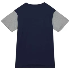 Men Mitchell & Ness T-Shirts & Tops-Color Blocked Ss Tee Los Angeles Galaxy