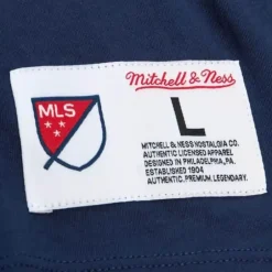 Men Mitchell & Ness T-Shirts & Tops-Color Blocked Ss Tee Los Angeles Galaxy