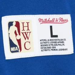 Men Mitchell & Ness T-Shirts & Tops-Color Blocked Ss Tee New York Knicks