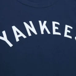 Men Mitchell & Ness T-Shirts & Tops-Color Blocked Ss Tee New York Yankees
