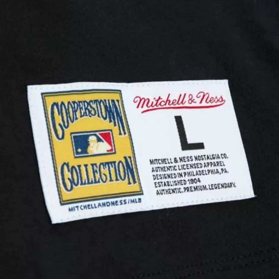 Men Mitchell & Ness T-Shirts & Tops-Color Blocked Ss Tee Pittsburgh Pirates