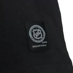 Men Mitchell & Ness T-Shirts & Tops-Color Blocked Ss Tee Pittsburgh Penguins