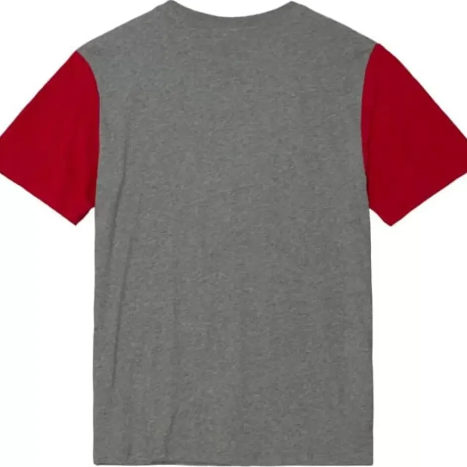 Men Mitchell & Ness T-Shirts & Tops-Color Blocked S/S Tee San Francisco 49Ers