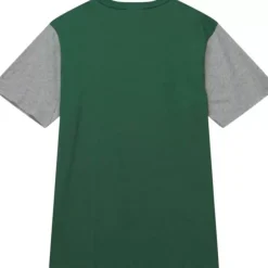 Men Mitchell & Ness T-Shirts & Tops-Color Blocked Ss Tee Seattle Supersonics