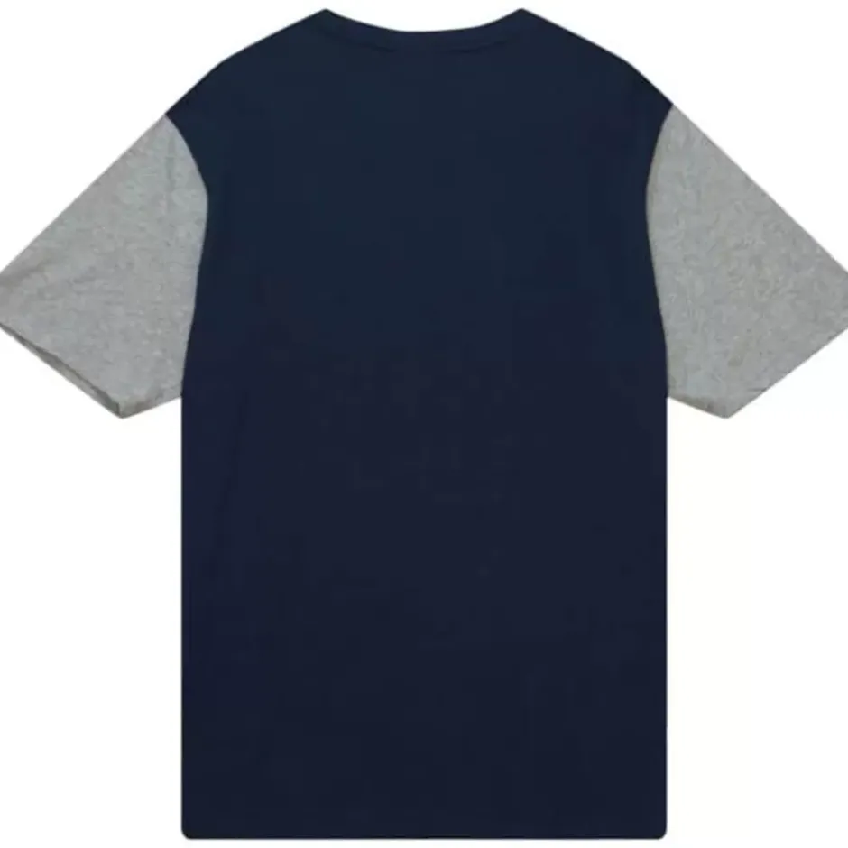 Men Mitchell & Ness T-Shirts & Tops-Color Blocked Ss Tee Seattle Kraken