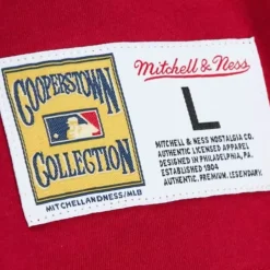 Men Mitchell & Ness T-Shirts & Tops-Color Blocked Ss Tee St. Louis Cardinals