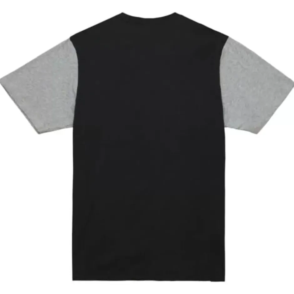 Men Mitchell & Ness T-Shirts & Tops-Color Blocked Ss Tee Tampa Bay Rays