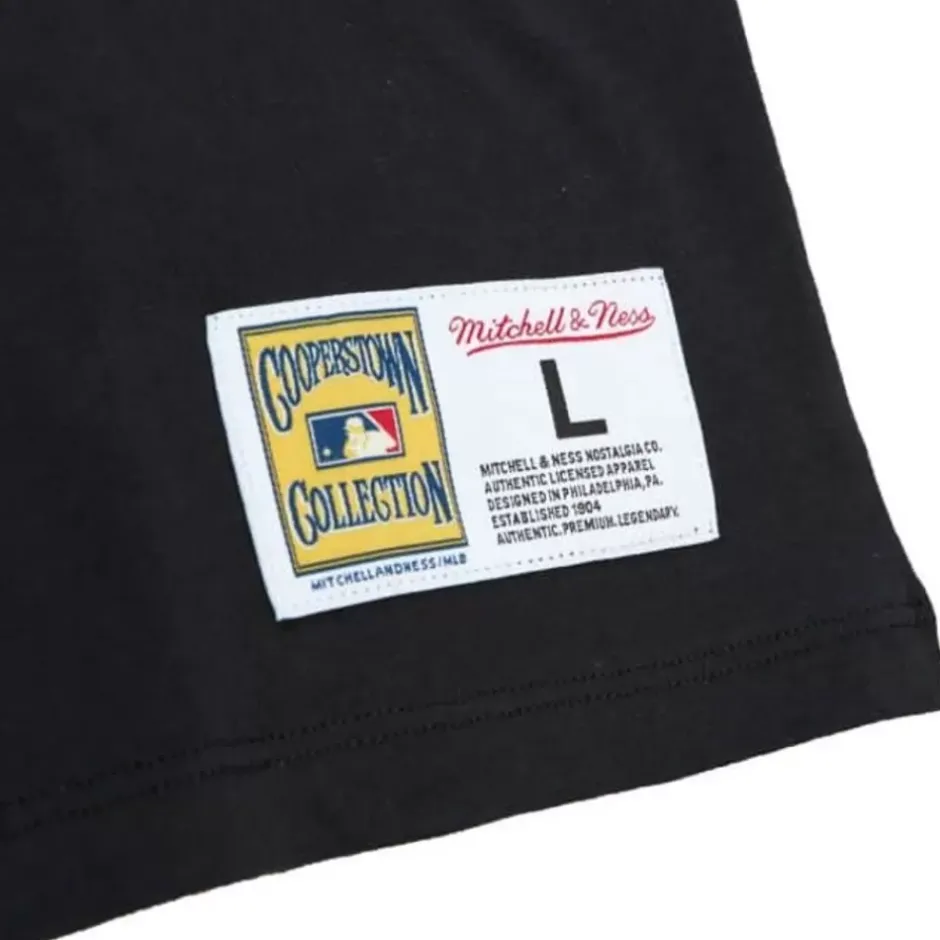 Men Mitchell & Ness T-Shirts & Tops-Color Blocked Ss Tee Tampa Bay Rays