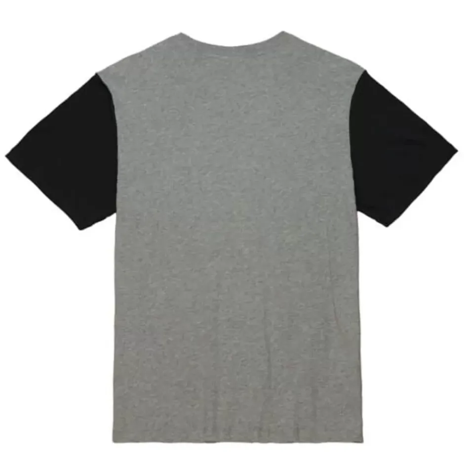 Men Mitchell & Ness T-Shirts & Tops-Color Blocked S/S Tee University Of Iowa