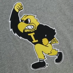 Men Mitchell & Ness T-Shirts & Tops-Color Blocked S/S Tee University Of Iowa