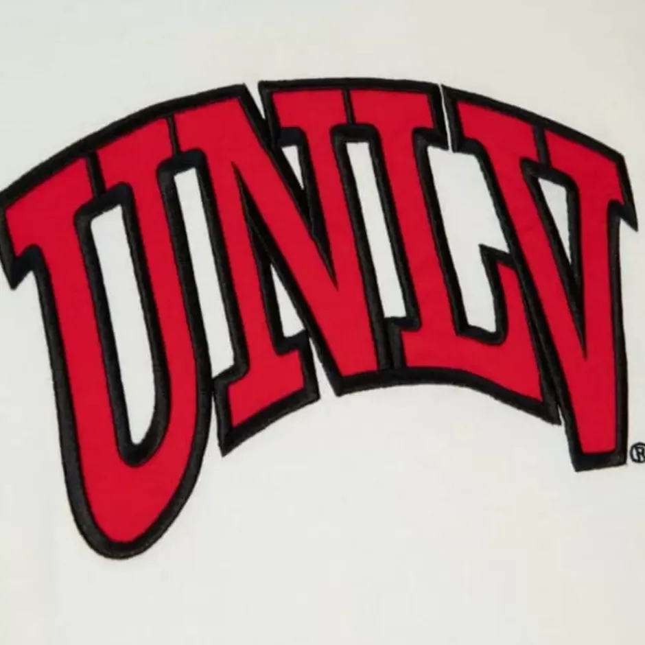 Men Mitchell & Ness T-Shirts & Tops-Color Blocked S/S Tee Unlv