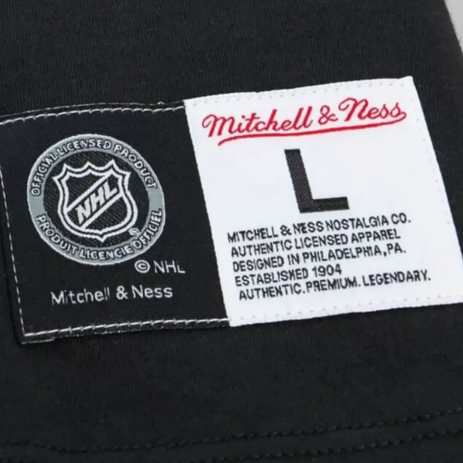 Men Mitchell & Ness T-Shirts & Tops-Color Blocked Ss Tee Vegas Golden Knights