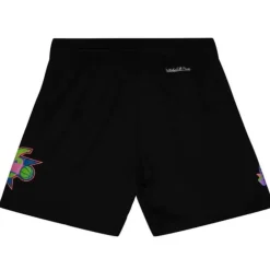 Men Mitchell & Ness Shorts-Color Bomb Shorts Philadelphia 76Ers
