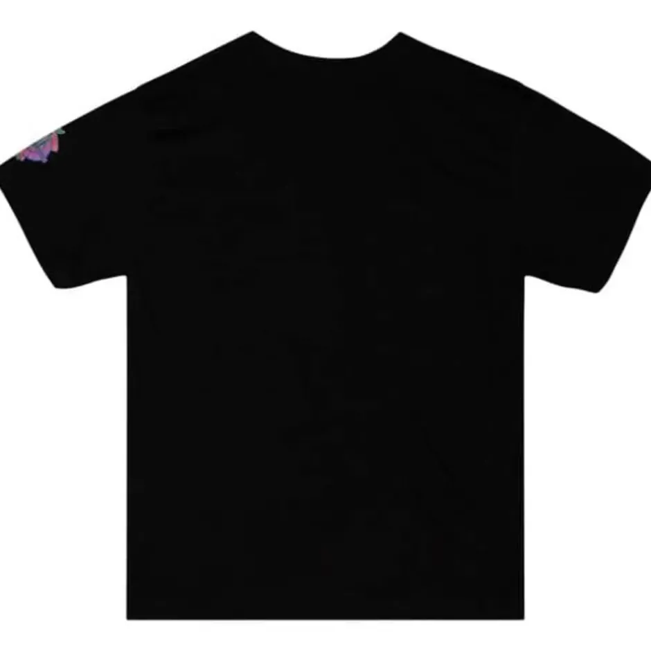 Men Mitchell & Ness T-Shirts & Tops-Color Bomb Tee Charlotte Hornets