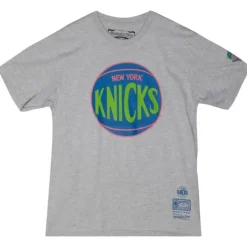 Men Mitchell & Ness T-Shirts & Tops-Color Bomb Tee New York Knicks