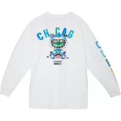 Men Mitchell & Ness T-Shirts & Tops-Complexcon Cubs Ls Tee Chicago Cubs