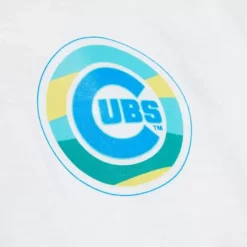 Men Mitchell & Ness T-Shirts & Tops-Complexcon Cubs Ls Tee Chicago Cubs