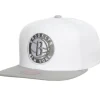 Mitchell & Ness Snapback-Cool Gray 7 Snapback Brooklyn Nets