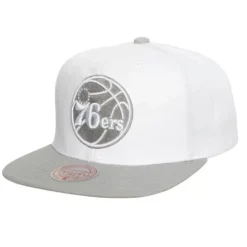 Mitchell & Ness Snapback-Cool Gray 7 Snapback Philadelphia 76Ers