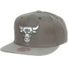 Mitchell & Ness Snapback-Cool Grey Snapback Chicago Bulls