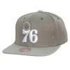 Mitchell & Ness Snapback-Cool Grey Snapback Philadelphia 76Ers