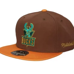 Mitchell & Ness Fitted-Copper Top Fitted Hwc Milwaukee Bucks