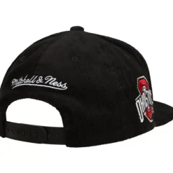 Mitchell & Ness Snapback-Cord Script Snapback Ohio State