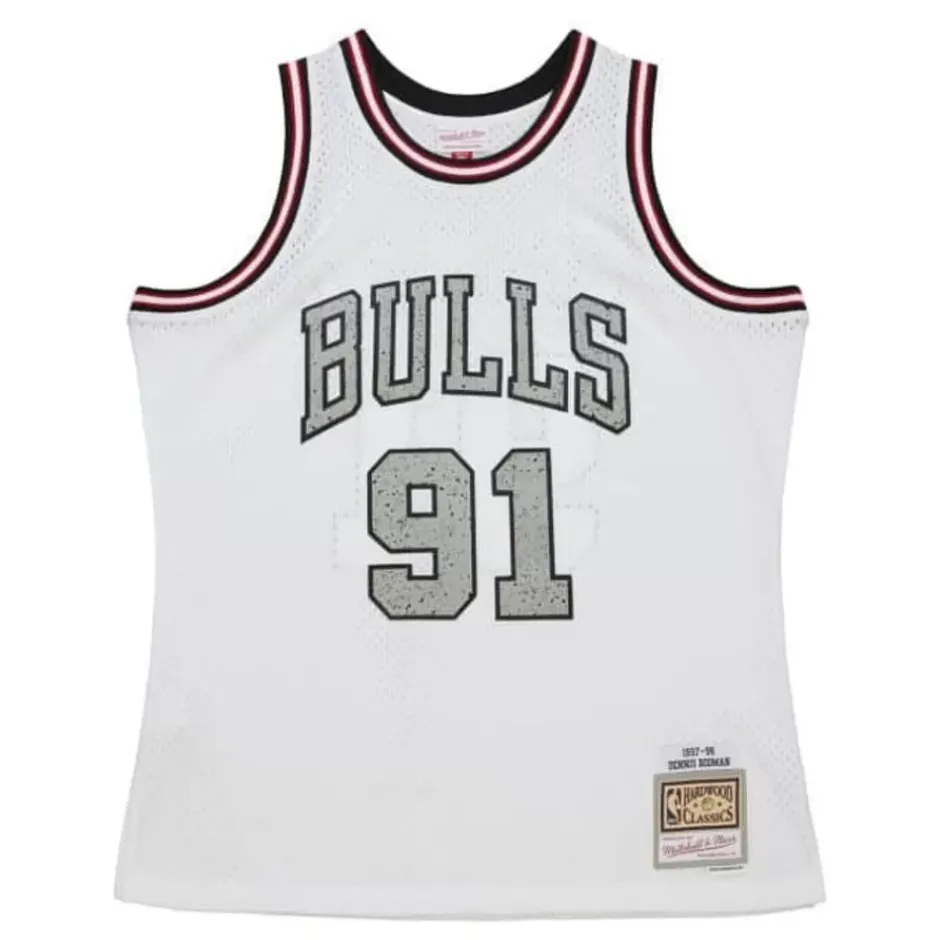 Mitchell & Ness Nba Swingman-Cracked Cement Swingman Dennis Rodman Chicago Bulls 1997-98 Jersey