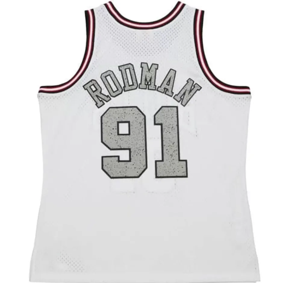 Mitchell & Ness Nba Swingman-Cracked Cement Swingman Dennis Rodman Chicago Bulls 1997-98 Jersey