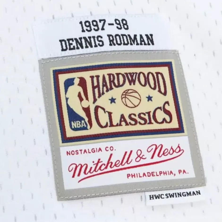 Mitchell & Ness Nba Swingman-Cracked Cement Swingman Dennis Rodman Chicago Bulls 1997-98 Jersey