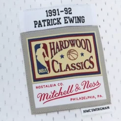 Mitchell & Ness Nba Swingman-Cracked Cement Swingman Patrick Ewing New York Knicks 1991-92 Jersey