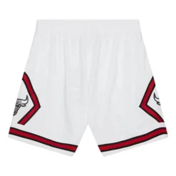 Men Mitchell & Ness Shorts-Cracked Cement Swingman Shorts Chicago Bulls 1997-98