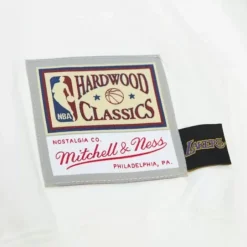 Men Mitchell & Ness Hoodies & Sweatshirts-Cream Hoodie Los Angeles Lakers