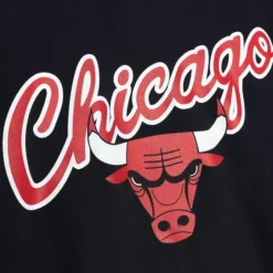 Men Mitchell & Ness Hoodies & Sweatshirts-Cream Hoody Chicago Bulls