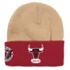 Mitchell & Ness Knit-Cream Side Patch Knit Hwc Chicago Bulls