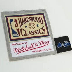 Men Mitchell & Ness T-Shirts & Tops-Cream Ss Tee Orlando Magic