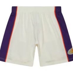 Men Mitchell & Ness Shorts-Cream Swingman Shorts Phoenix Suns 2001