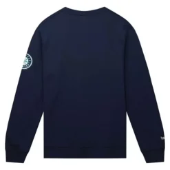 Men Mitchell & Ness Hoodies & Sweatshirts-Crew Seattle Mariners Ken Griffey Jr